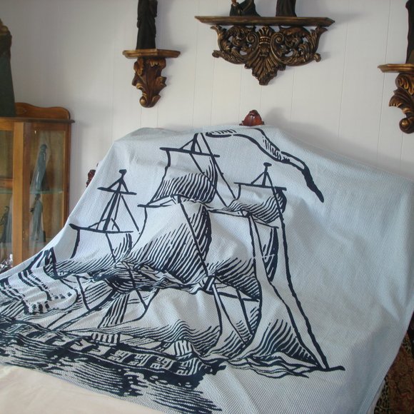 Anthropologie Bath Anthropologie Thomas Paul Galleon Shower Curtain